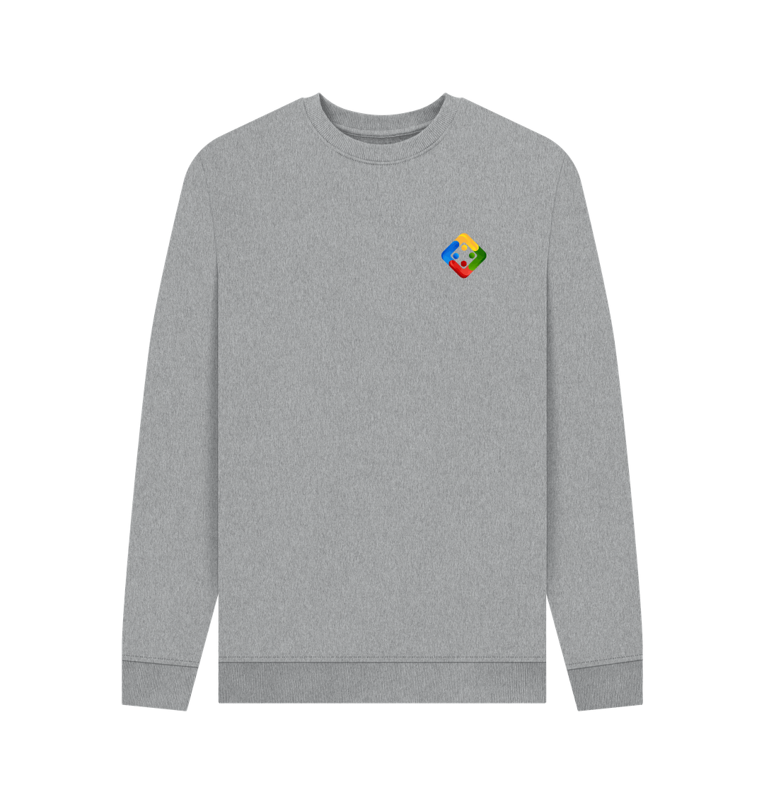 Light Heather Printed Sweater