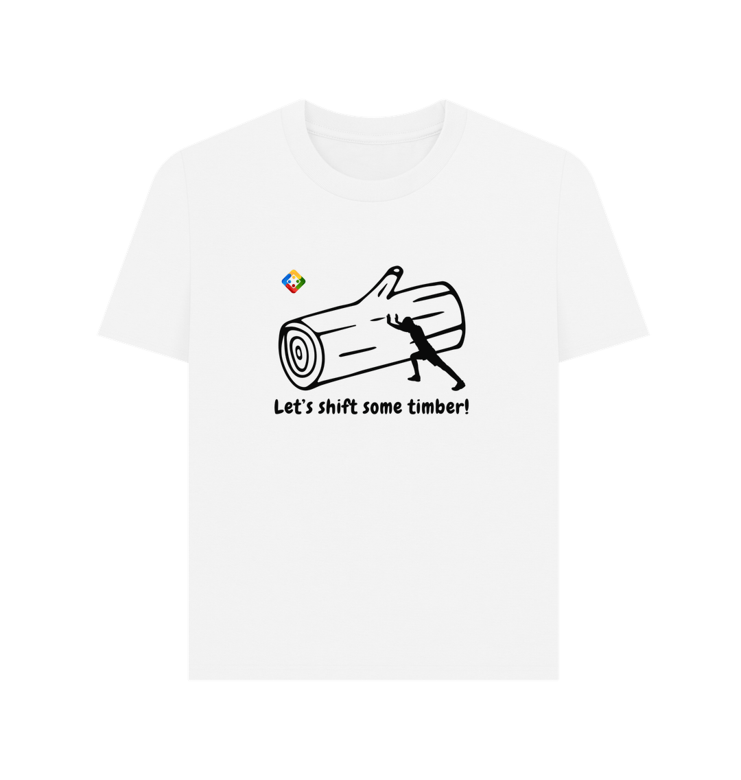 White Printed T-shirt