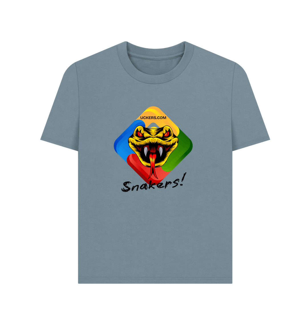 Stone Blue Printed T-shirt