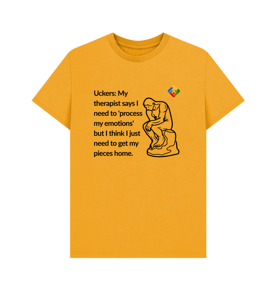 Mustard Printed T-shirt
