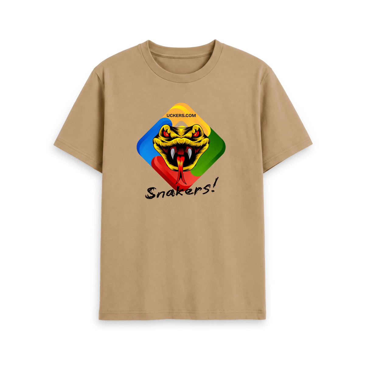 Sand Printed T-shirt Front