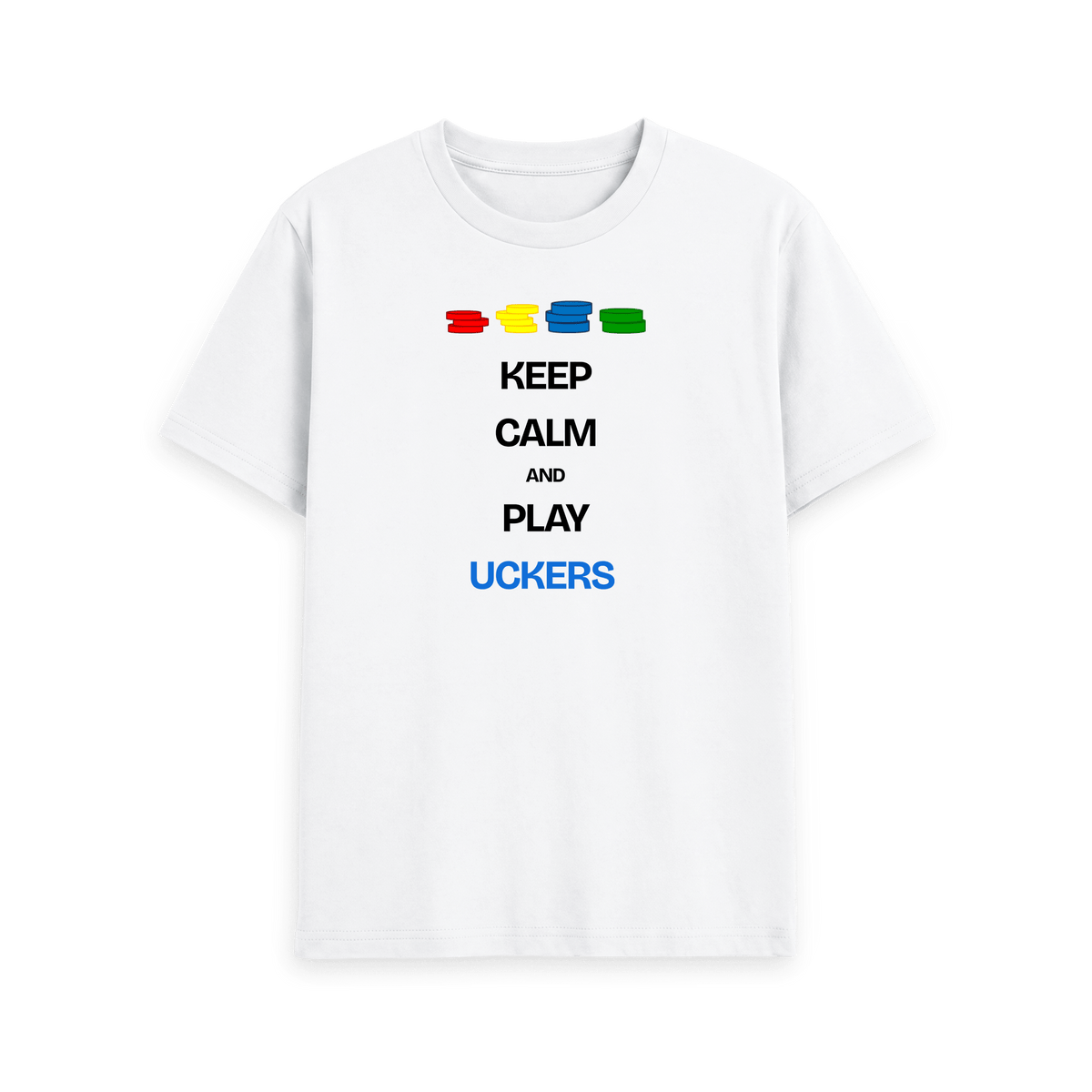 White Printed T-shirt Front