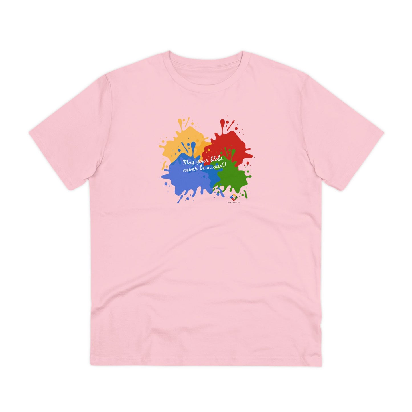 Women's Organic T-shirt - Blobs design