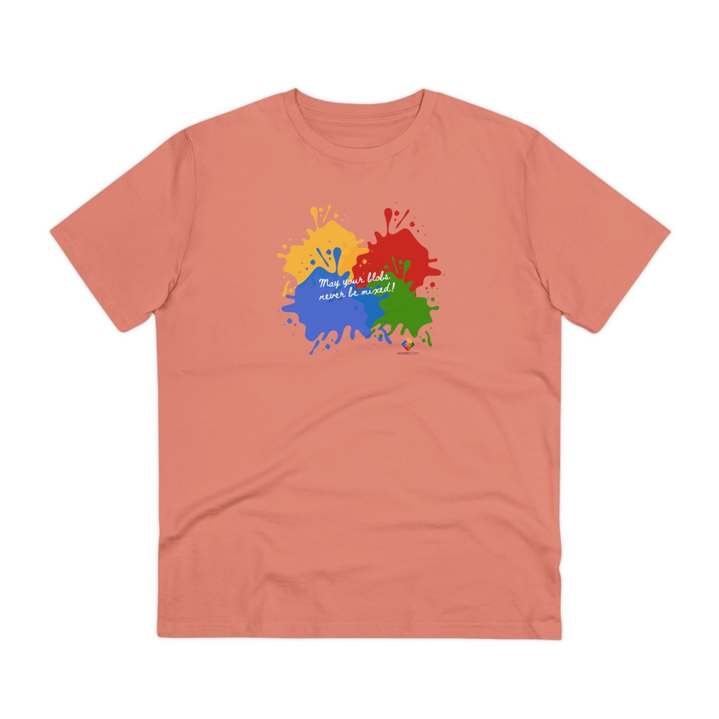 Women's Organic T-shirt - Blobs design