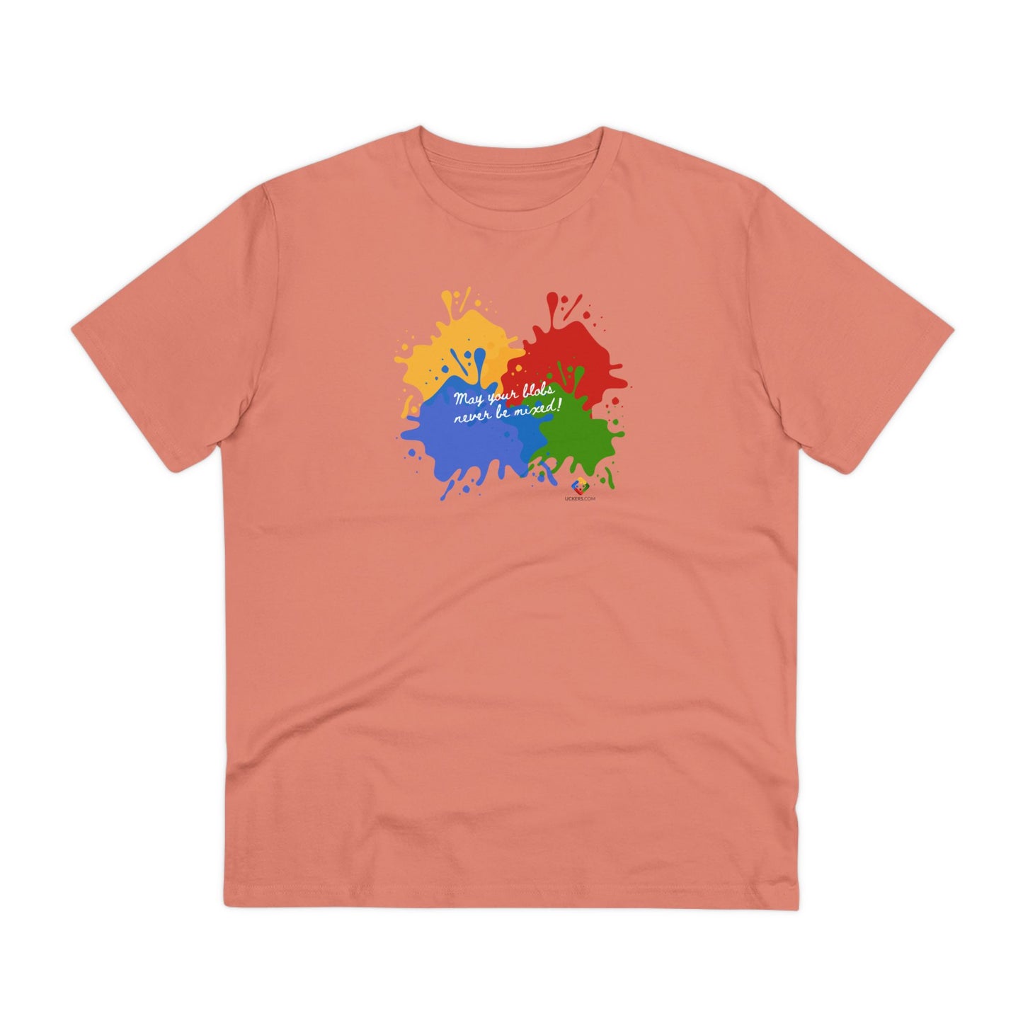 Men's Organic T-shirt - Blobs design