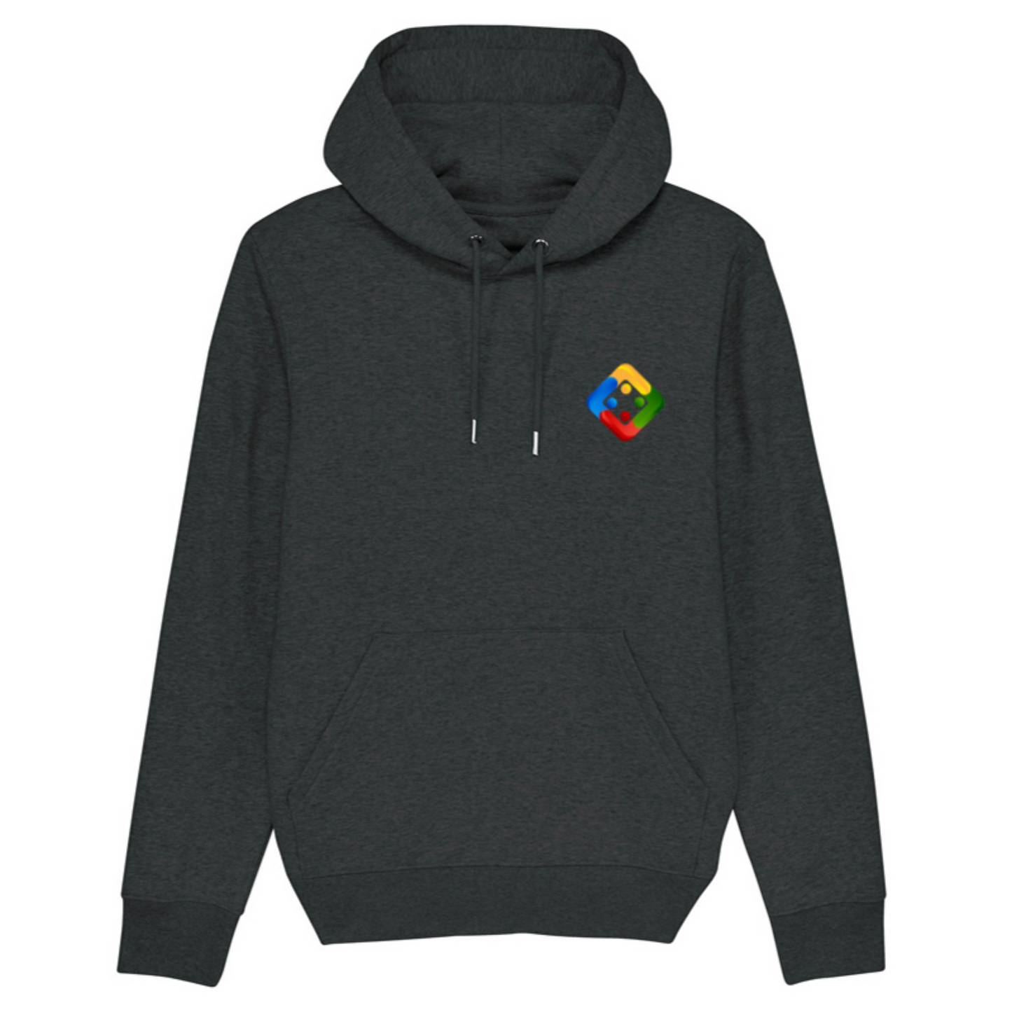 Unisex organic heavyweight hoodie with embroidered Uckers emblem. Available in 7 colours.