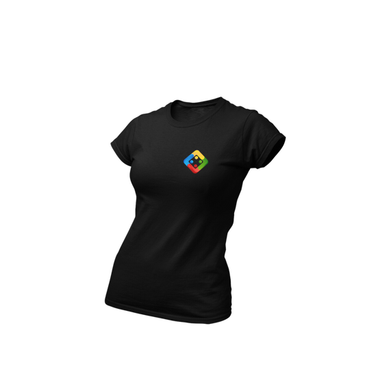 Women's Organic T-shirt - Small logo design