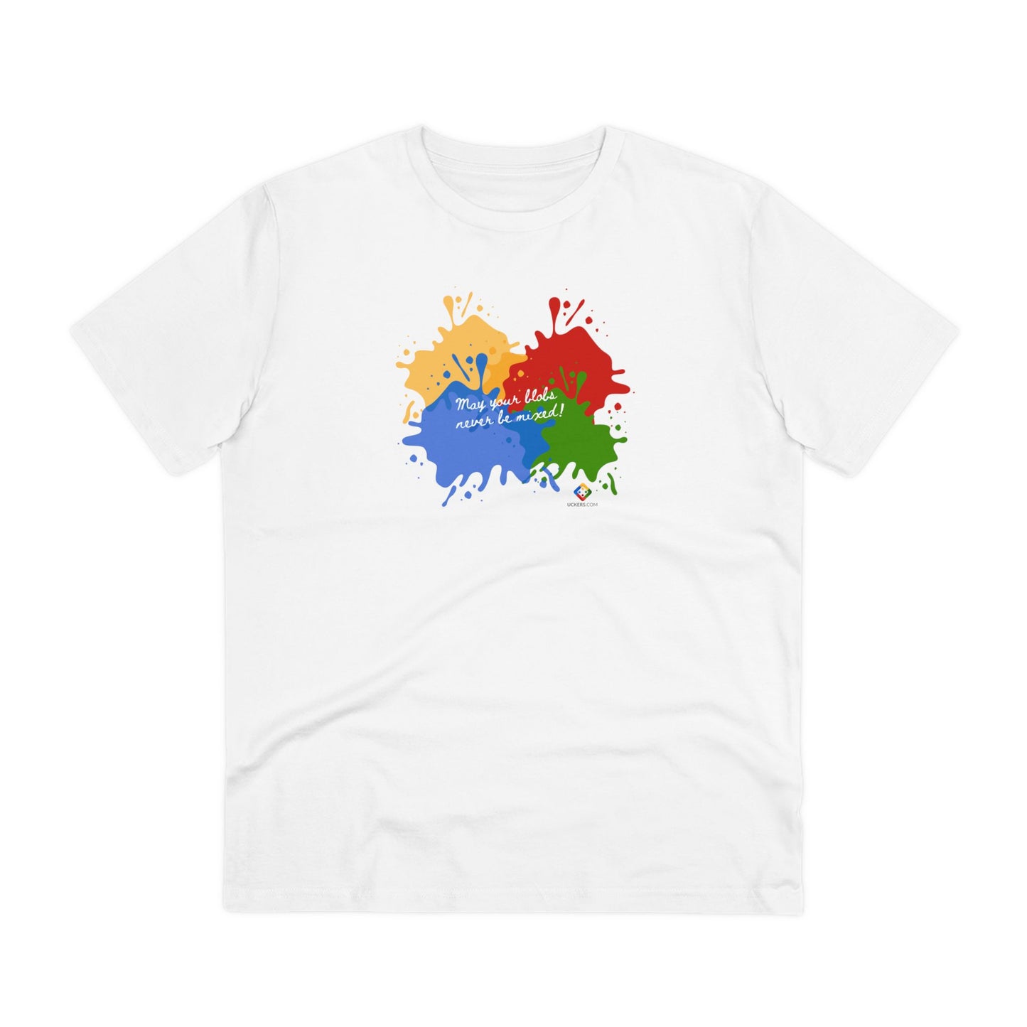 Women's Organic T-shirt - Blobs design