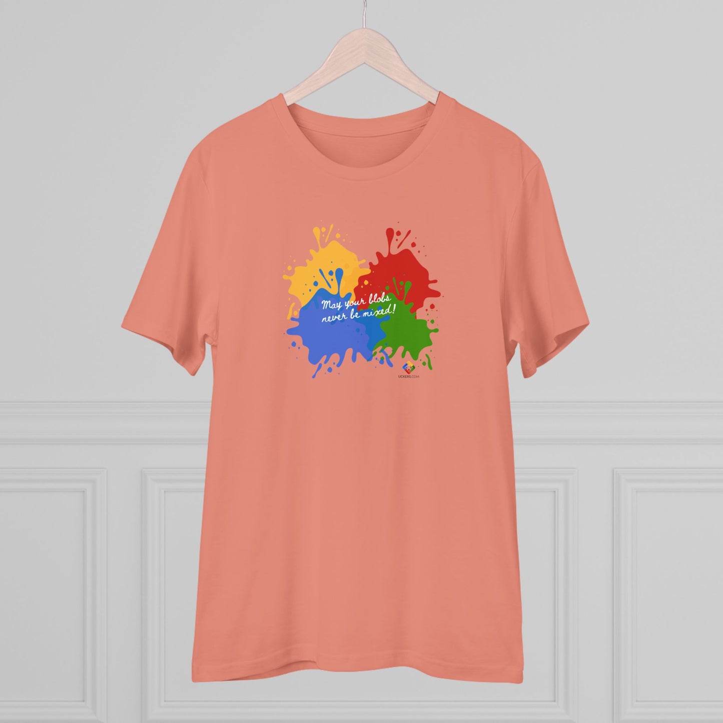 Women's Organic T-shirt - Blobs design