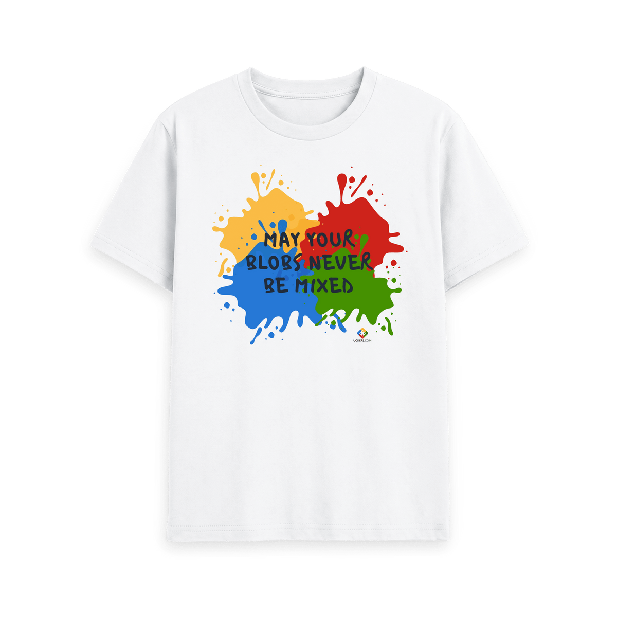 White Printed T-shirt Front