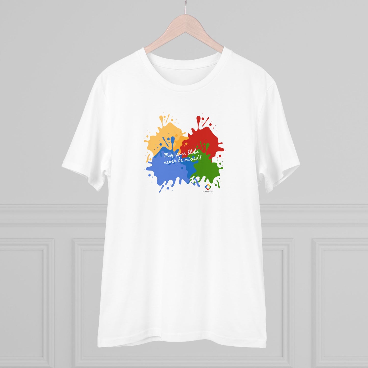 Women's Organic T-shirt - Blobs design