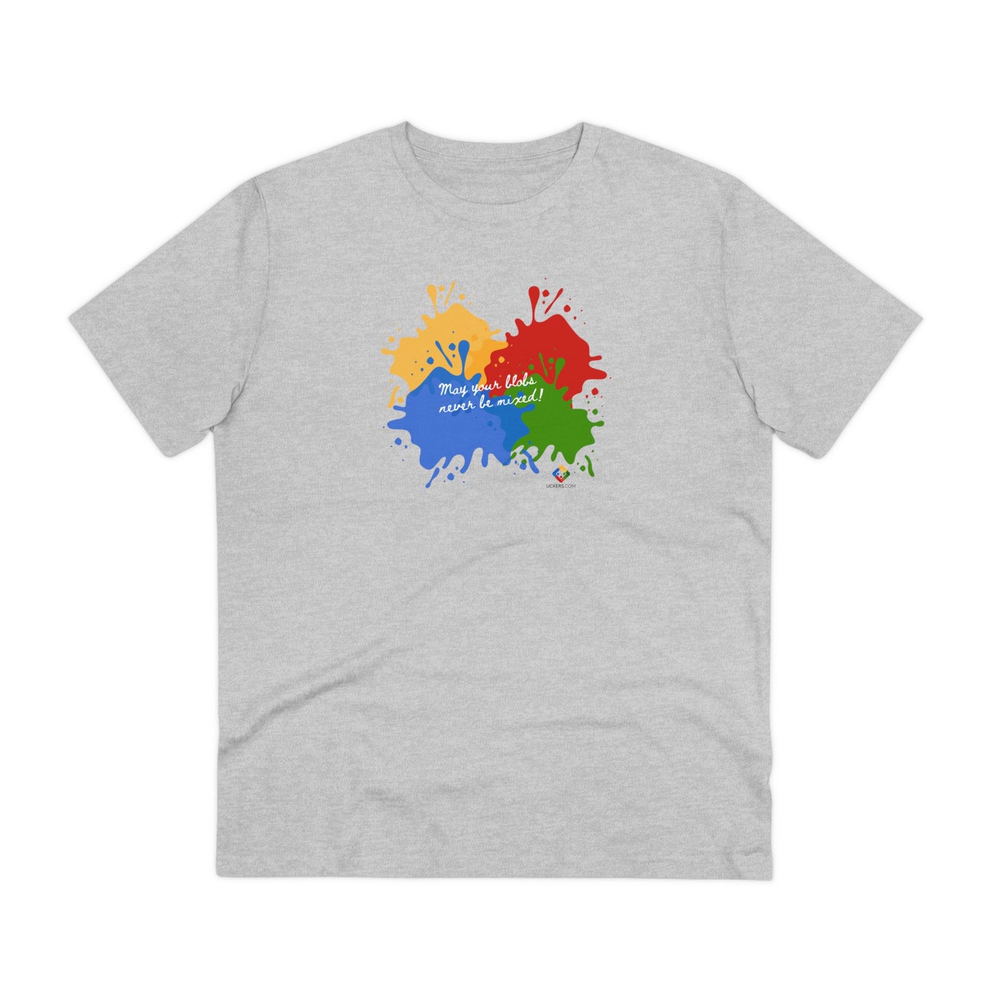 Women's Organic T-shirt - Blobs design