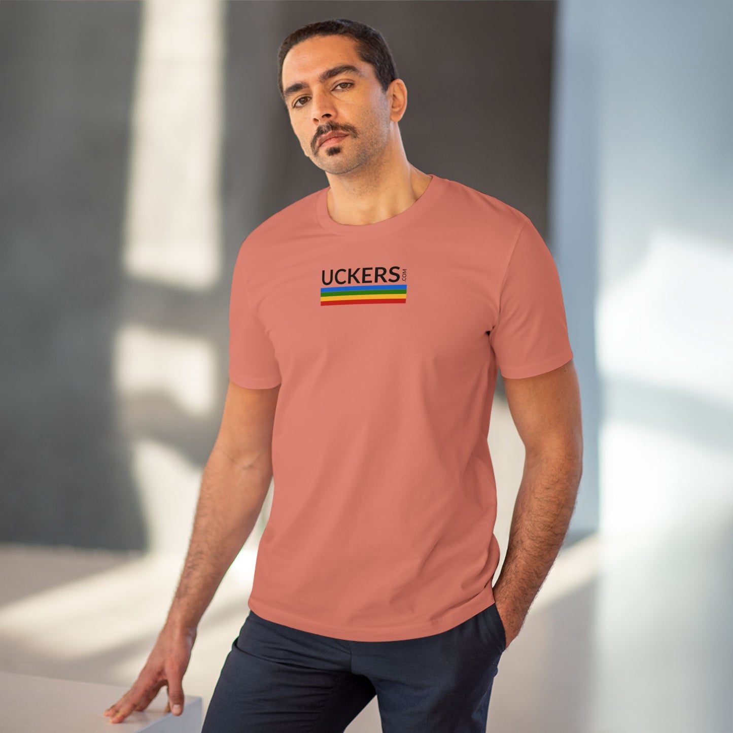 Men's Organic T-shirt - Stack design