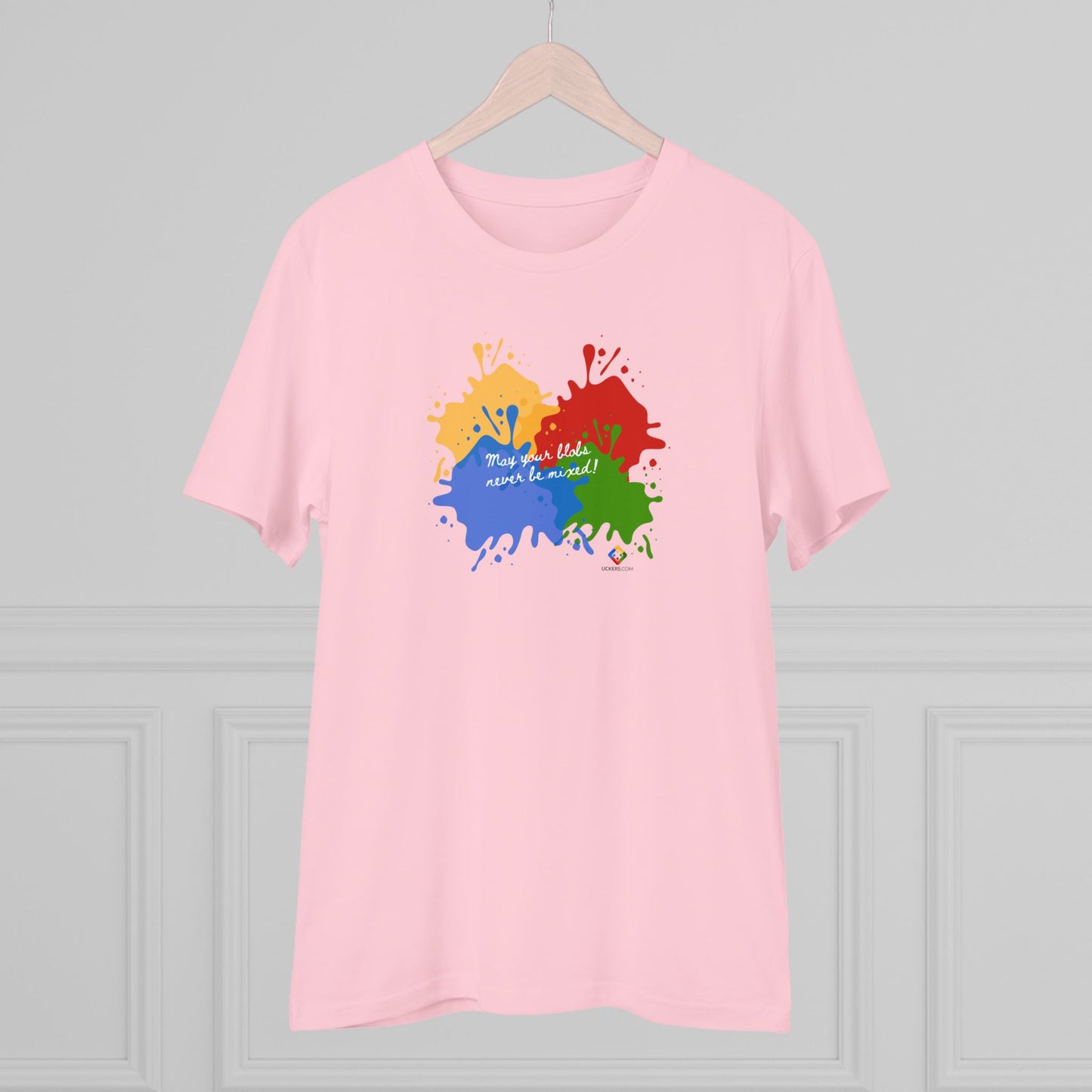 Women's Organic T-shirt - Blobs design