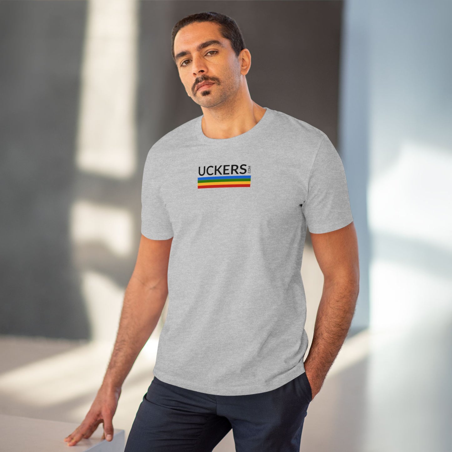 Men's Organic T-shirt - Stack design