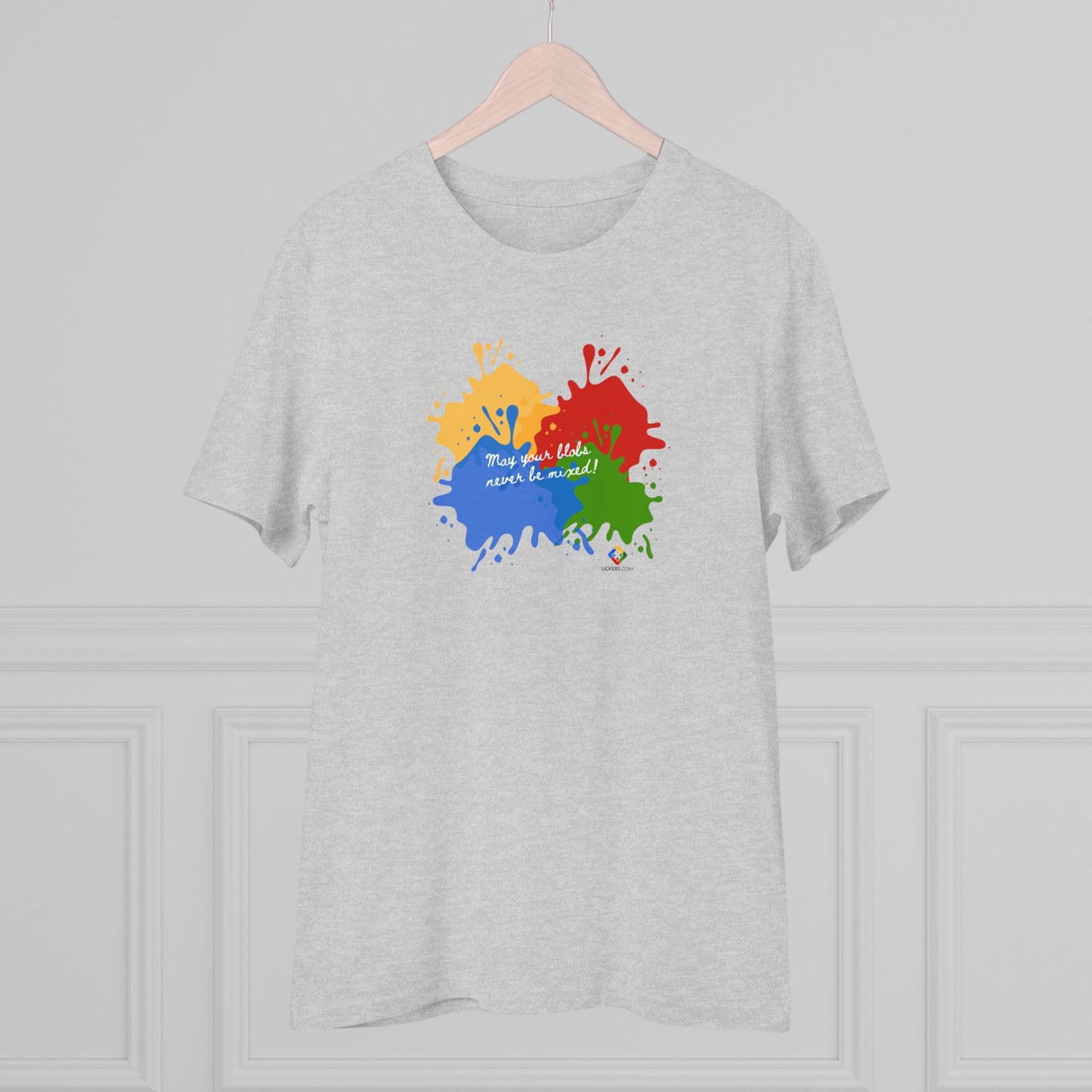 Women's Organic T-shirt - Blobs design