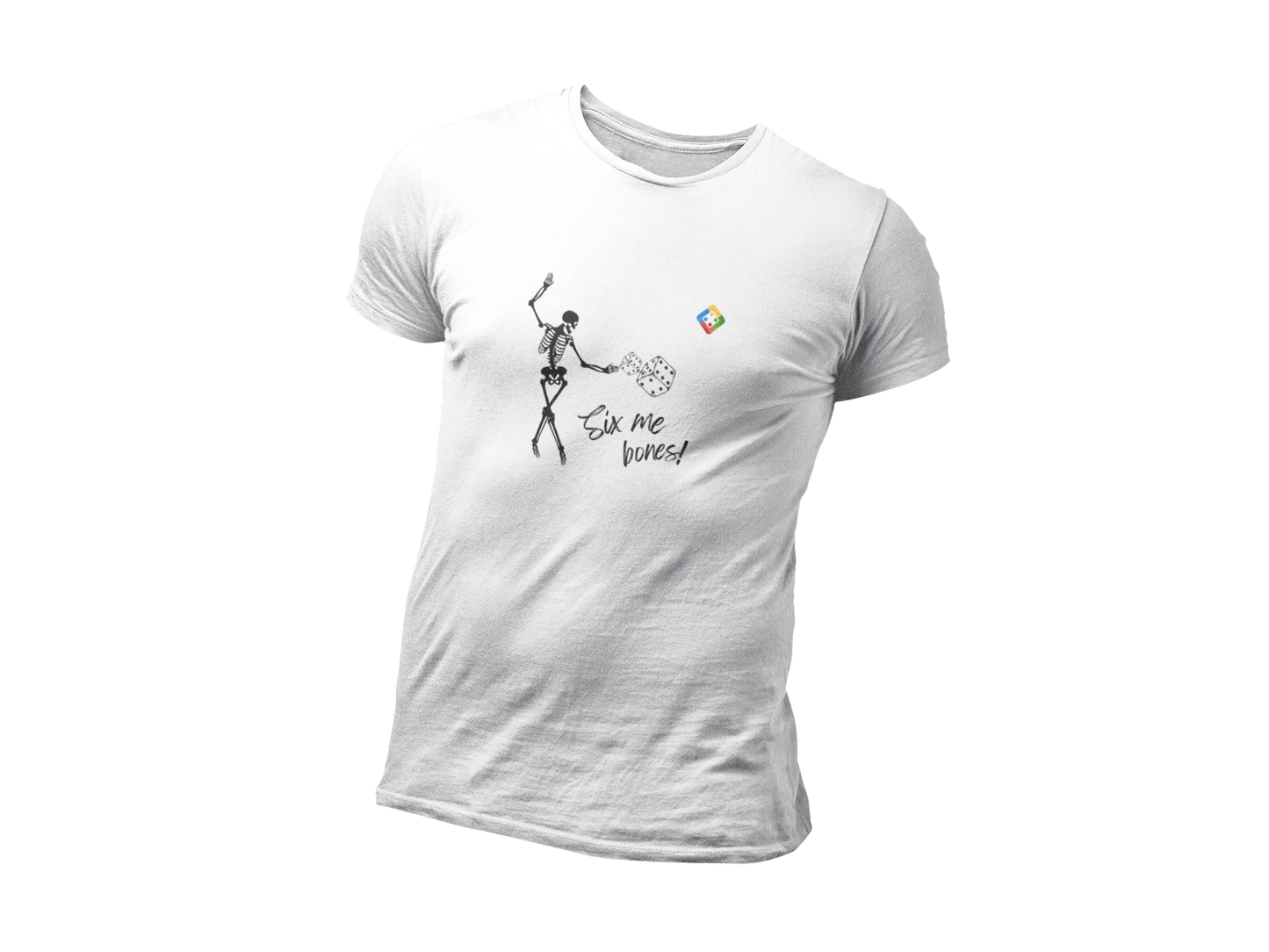 Men's Organic T-shirt -Six me design (light colours)