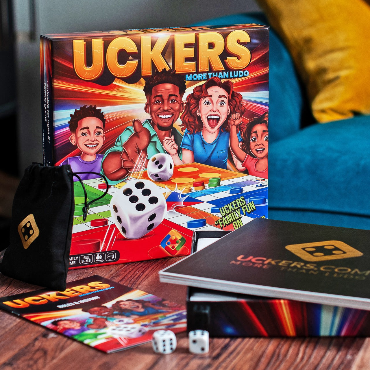 Uckers Family Board Game