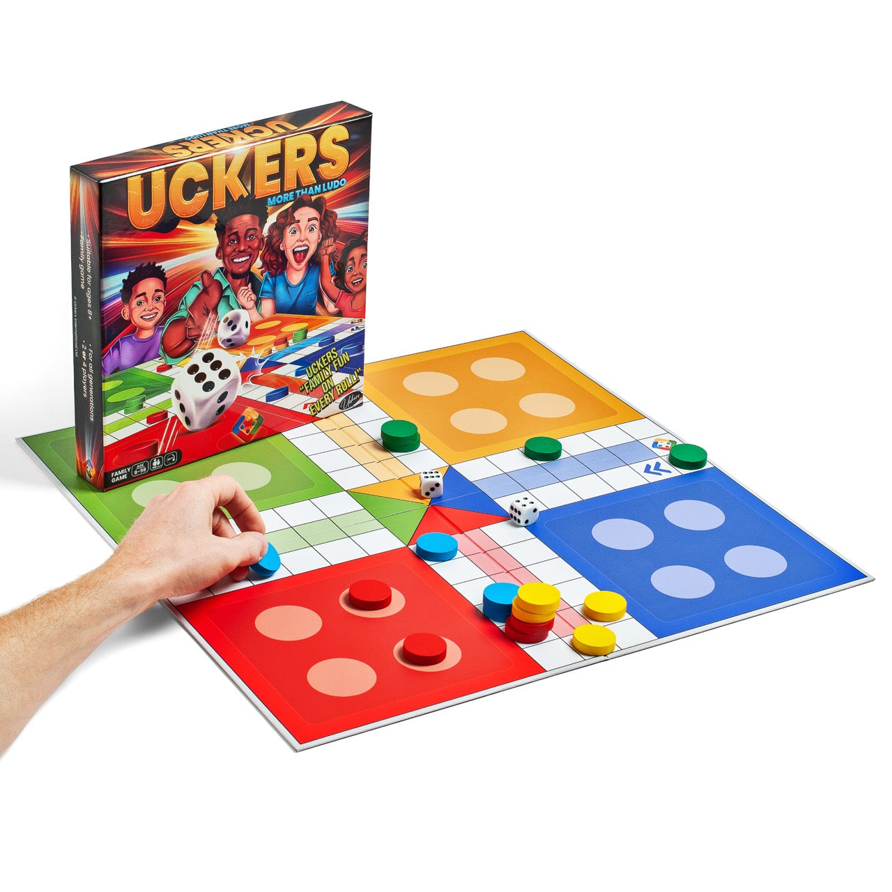 Uckers Family Board Game