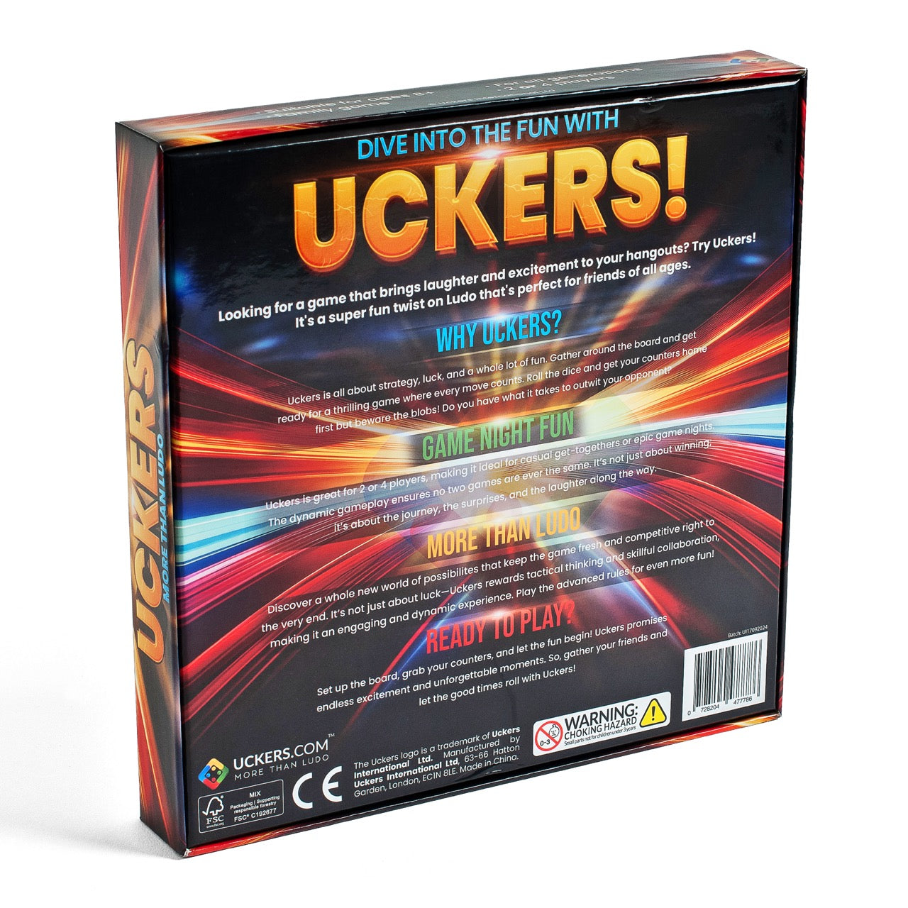 Uckers Family Board Game