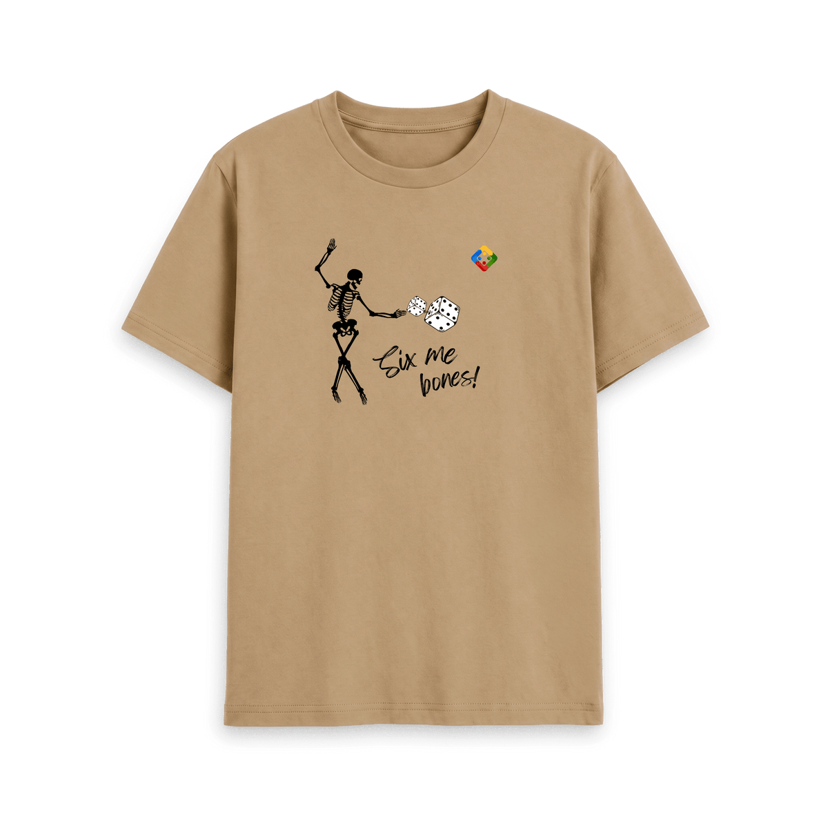 Sand Printed T-shirt Front