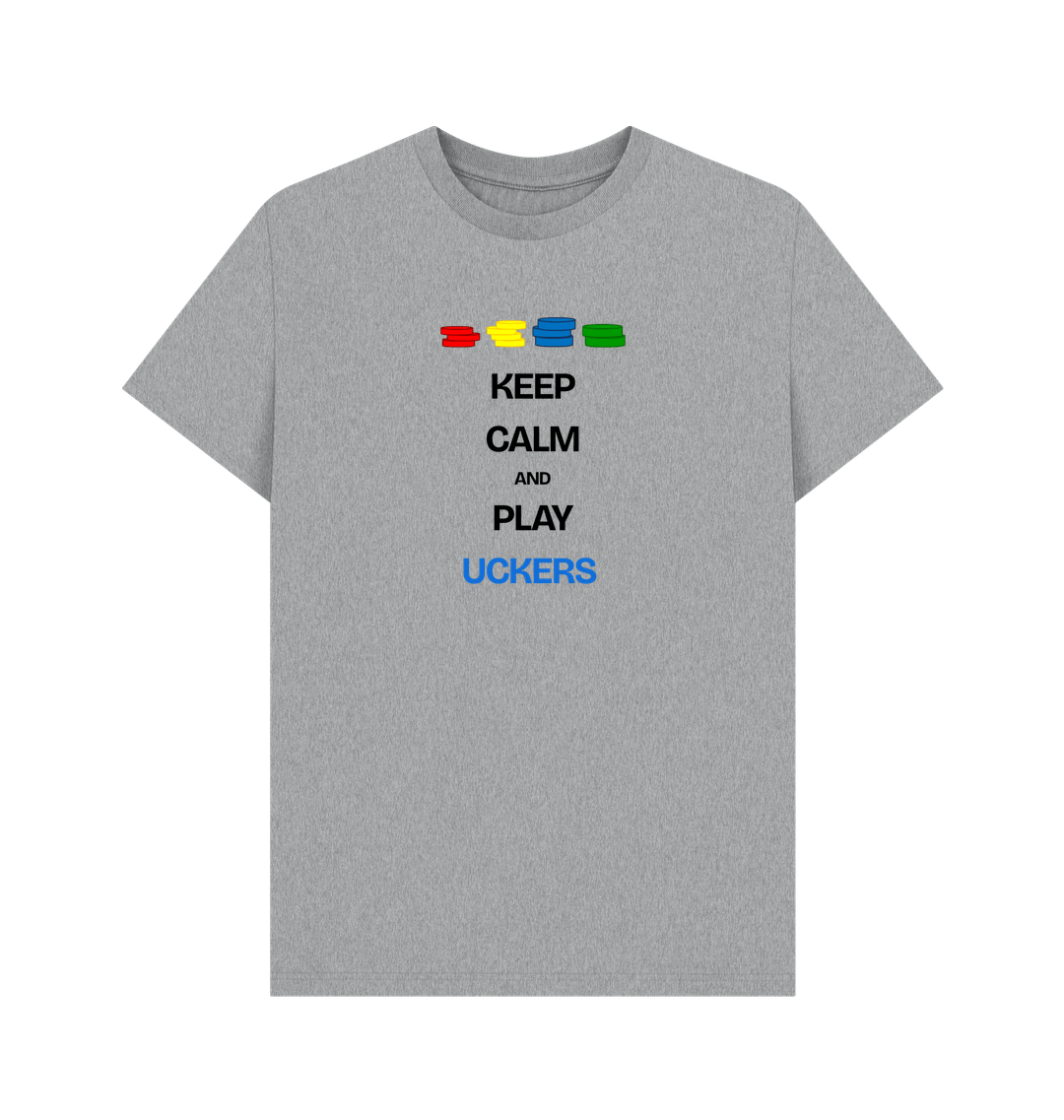 Athletic Grey Printed T-shirt