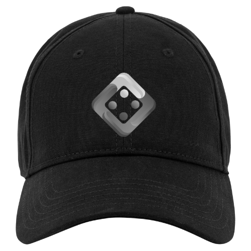Monochrome Collection - Uckers Icon Embroidered Organic Cap