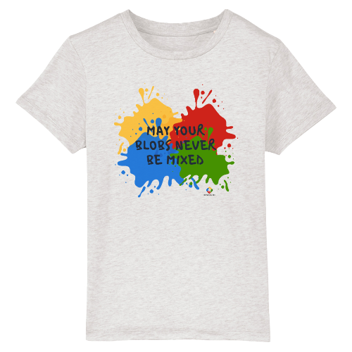 Mini Blobs Unisex T-shirt (Heathers)